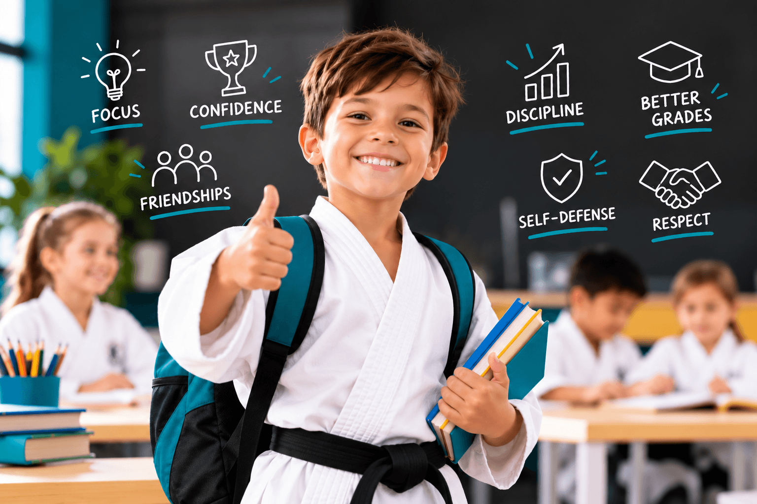 The Positive Effects of Martial Arts for a Child in School (1)